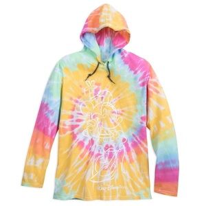 Disney Park Minnie Mouse Tie Dye Hoodie